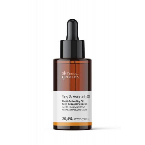 Skin Generics Soy & Avocado Multi-Active Dry Oil Daudzfunkcionāla eļļa 50ml