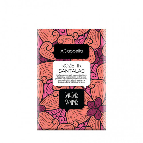 Acappella Dry Home Parfume Sausais mājas artomāts 70g