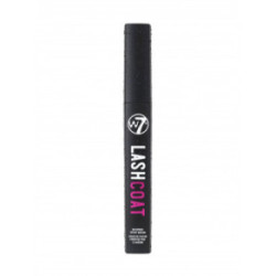 W7 cosmetics Lash Coat Waterproof Topcoat Mascara Ūdensnoturīga skropstu tuša 4.5ml