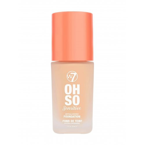 W7 cosmetics Oh So Sensitive Foundation Hipoalerģiska grima bāze 30ml