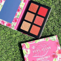 W7 cosmetics Very Vegan Garden Party Blush Palette Vaigu sārtuma palete 15g