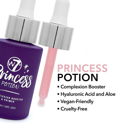 W7 cosmetics Princess Potion Face Primer Drops Tonāla krēma pilieni 30ml