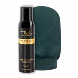 That'so Sun Makeup On-the-Go Extra Dark (DHA 10%) Self-tanning Spray + Mitt Izsmidzināms pašiedeguma līdzeklis un cimds