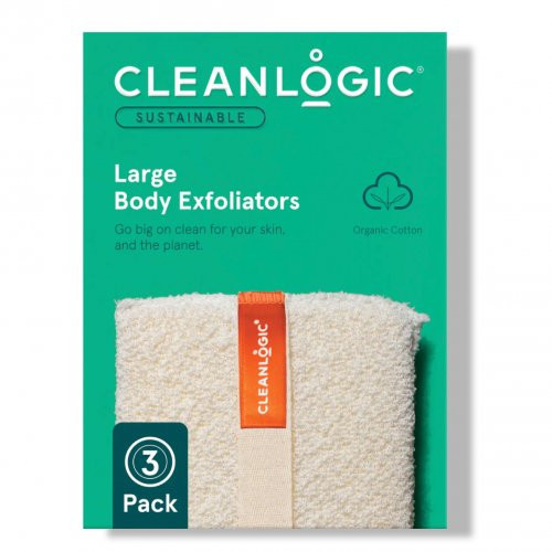 Cleanlogic Sustainable Body Exfoliator Eksfoliējošais ķermeņa sūklis Small