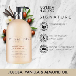 Baylis & Harding Jojoba, Vanilla & Almond Oil Hand Wash Ziepes rokām 500ml