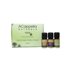 Acappella Essential Oils Set Eterisku eļļu komplekts lietošanai saunā 1gab.