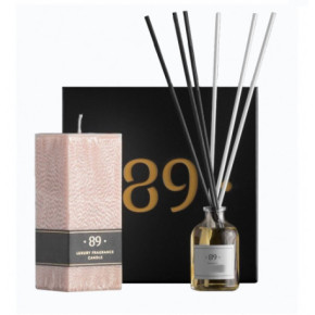 Aromatic 89 Home Fragrance & Perfumed Candle Set Mājas aromāta un sveces komplekts Blue Nightingale (Elite)