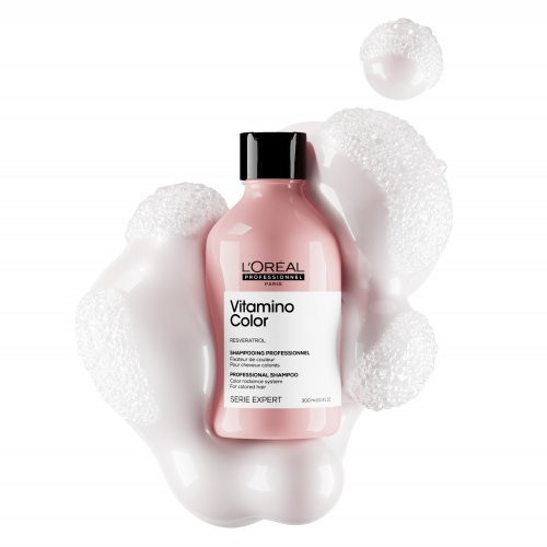 L'Oréal Professionnel Vitamino Color Resveratrol Shampoo Šampūns krāsotiem matiem 300ml