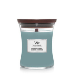 WoodWick Evergreen Cashmere Candle Svece Heartwick