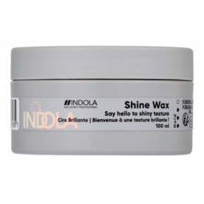 Indola Texture Shine Wax Spīduma piešķirošs matu vasks 100ml