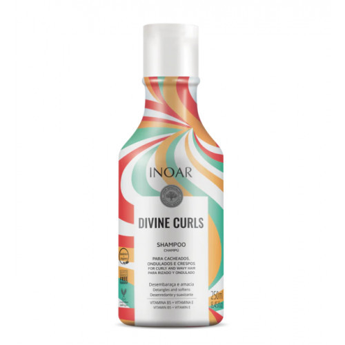 Inoar Divine Curls Shampoo Šampūns cirtainiem matiem 250ml