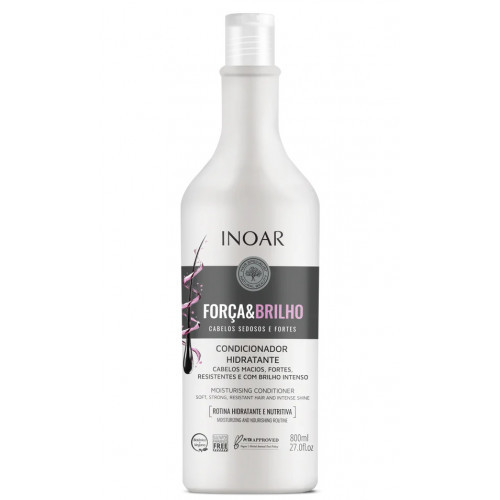 Inoar Forca & Brilho Conditioner Mitrinošs kondicionieris 800ml