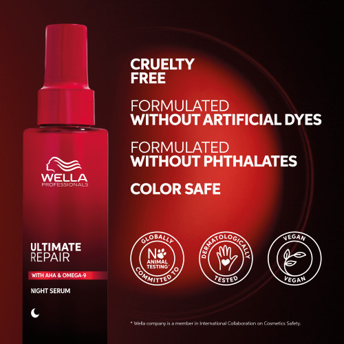 Wella Professionals Ultimate Repair Night Hair Serum Nakts matu serums 30ml