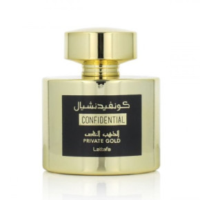 Lattafa Confidential private gold smaržas atomaizeros unisex EDP 5ml