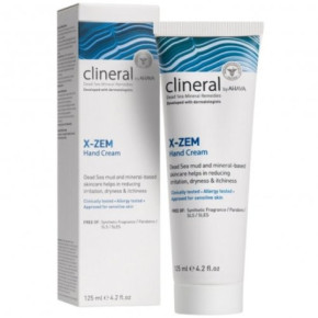 Clineral X-Zem Hand Cream Roku krēms ar Nāves jūras minerāliem 125ml