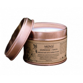 Monsi Aromatic Candle Jasmine With Coffee Aromatizēta svece Jasmīns un kafija 100ml