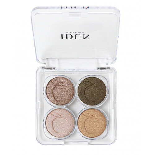 IDUN Mineral Eyeshadow Palette Acu ēnas 4x1g