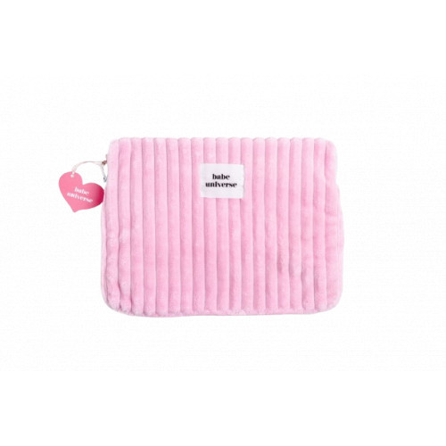 Babe Universe Handmade Baby Pink Laptop Sleeve Datora apvalks Pink