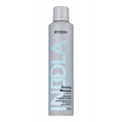 Indola Setting Strong Mousse Stipras fiksācijas matu putas 300ml