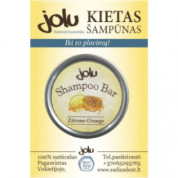 Jolu Citronu-apelsīnu cietais šampūns normāliem matiem 50g