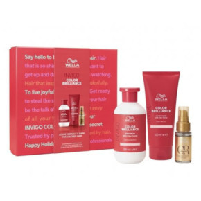 Wella Professionals Invigo Color Brilliance Fine to Medium Haircare Gift Set Dāvanu komplekts