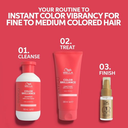 Wella Professionals Invigo Color Brilliance Fine to Medium Haircare Gift Set Dāvanu komplekts