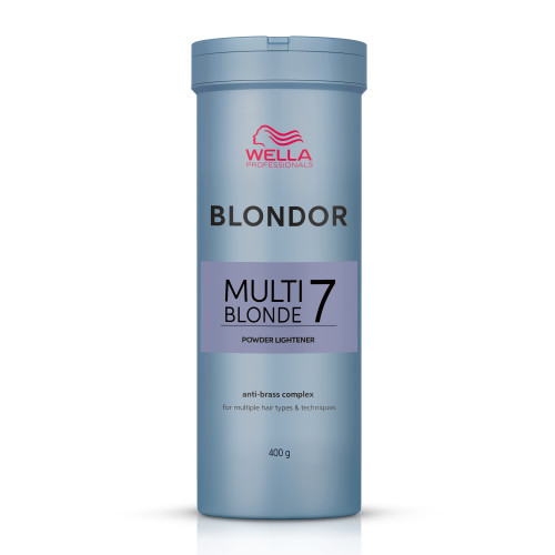 Wella Professionals Blondor Multi Blonde 7 Powder Matu balināšanas pulveris 400g