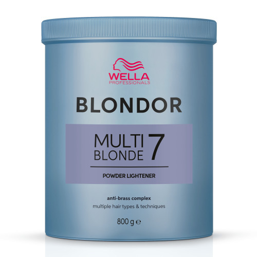 Wella Professionals Blondor Multi Blonde 7 Powder Matu balināšanas pulveris 400g