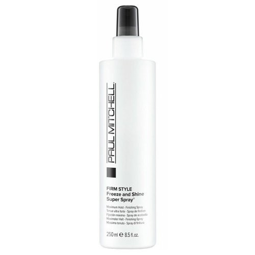 Paul mitchell Freeze and Shine Super Spray Matu laka stipras fiksācijas bez gāzes 250ml