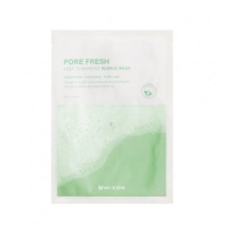 Mizon Pore Fresh Deep Cleansing Bubble Mask Putojoša lokšņu maska 1gab.