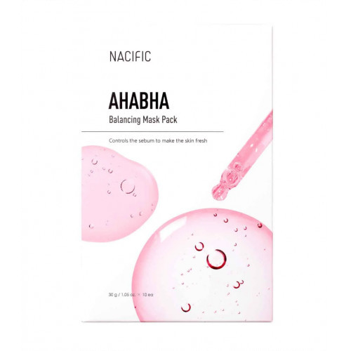 NACIFIC AHA/BHA Balancing Mask Lokšņu maska 30g