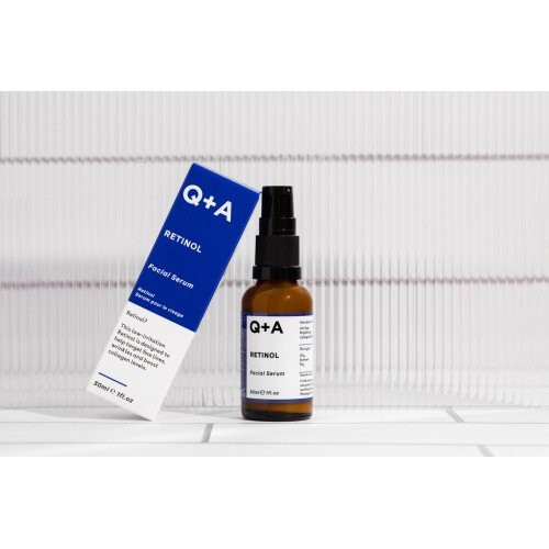 Q+A Retinol 0.2% Facial Serum Sejas serums ar retinolu 30ml