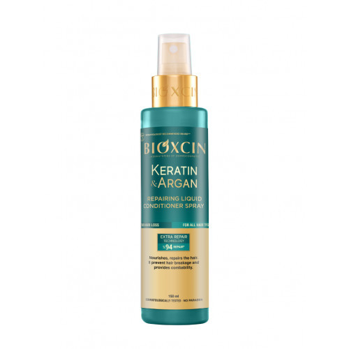 Bioxsine Keratin & Argan Repairing Conditioner Spray Izsmidzināms matu kondicionieris 150ml