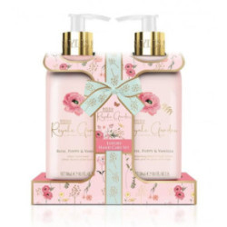 Baylis & Harding Royale Garden Rose, Poppy & Vanilla Luxury Hand Care Gift Set Roku kopšanas komplekts 2x300ml