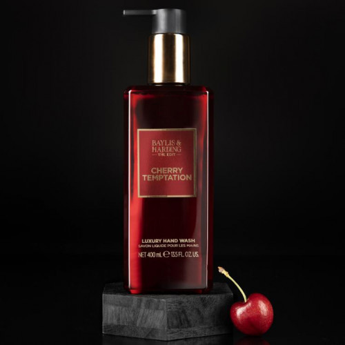 Baylis & Harding Luxury Hand Wash Cherry Temptation Luksusa roku ziepes 400ml