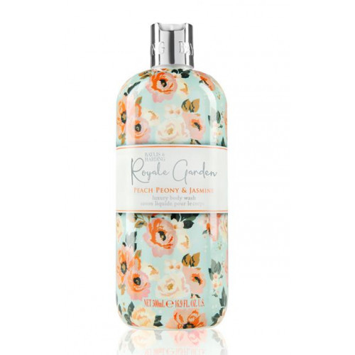 Baylis & Harding Luxury Body Wash Peach, Peony & Jasmine Luksusa ķermeņa mazgāšanas līdzeklis 500ml