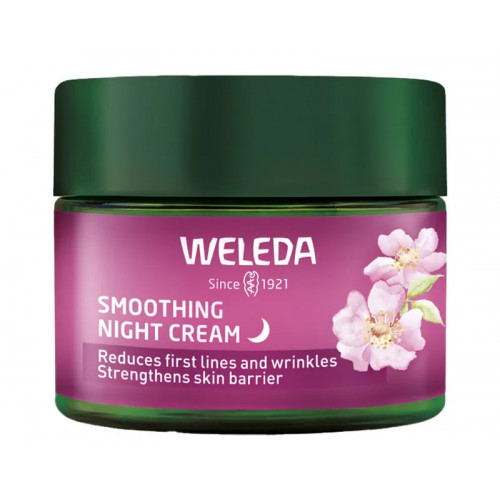 Weleda Wild Rose & White Tea Smoothing Night Cream Nakts krēms 40ml