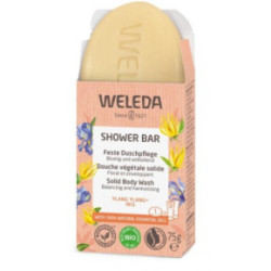 Weleda Shower Bar Solid Body Wash Ylang Ylang & Iris Dušas ziepes 75g