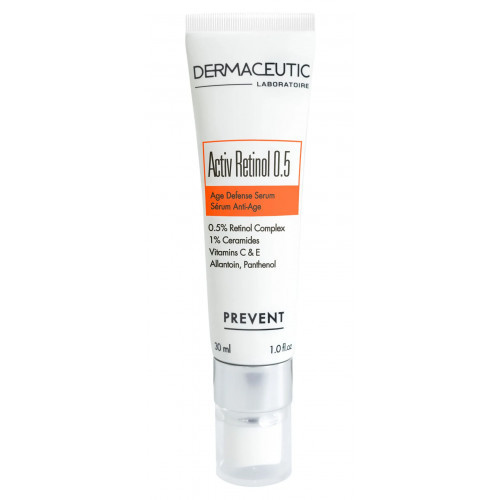 Dermaceutic Activ Retinol 0.5 Age Defense Serum Videji spēcigs serums nobriedušai ādai 30ml