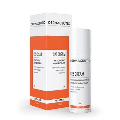 Dermaceutic C25 Antioxidant Concentrate Cream Dienas krēms ar C vitamīnu 30ml