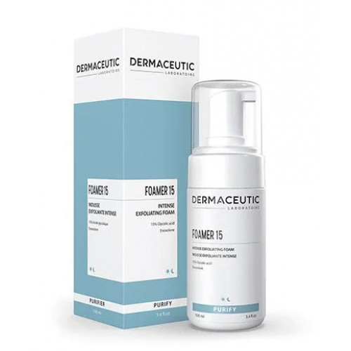 Dermaceutic Foamer 15 Intense Exfoliating Foam Sejas mazgāšanas līdzeklis 100ml