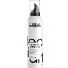 L'Oréal Professionnel Tecni Art Full Volume Extra Stipras fiksācijas matu putas 250ml