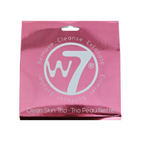 W7 cosmetics Clean Skin Trio Pads Atkārtoti lietojami sejas tīrīšanas diski