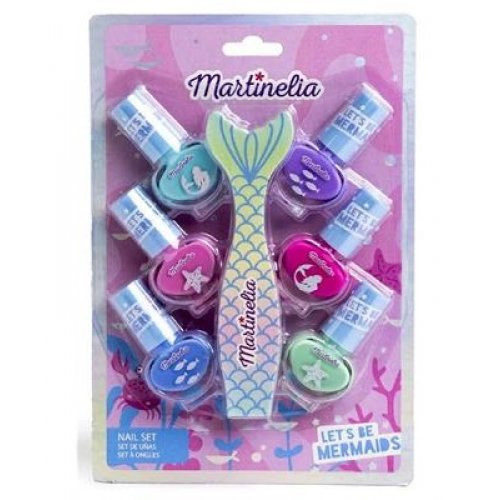 Martinelia Let’s Be Mermaids Nails Set Nagu kopšanas komplekts bērniem