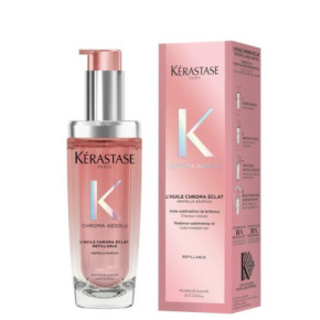 Kerastase L'Huile Chroma Éclat Radiance Hair Eļļa krāsotiem matiem 75ml