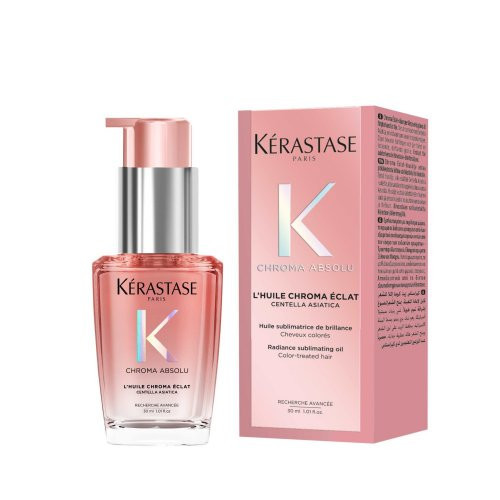 Kerastase L'Huile Chroma Éclat Radiance Hair Eļļa krāsotiem matiem 75ml