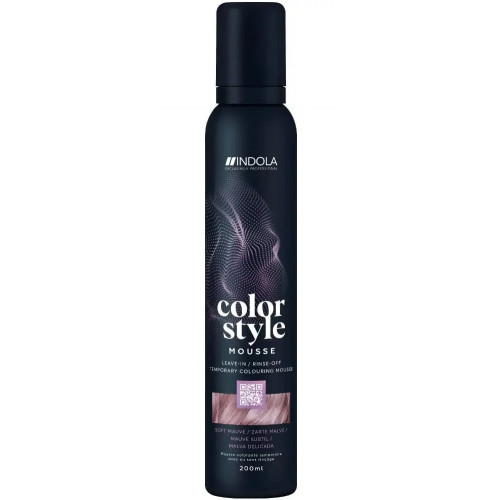 Indola Color Style Mousse Krāsojošas matu veidošanas putas 200ml