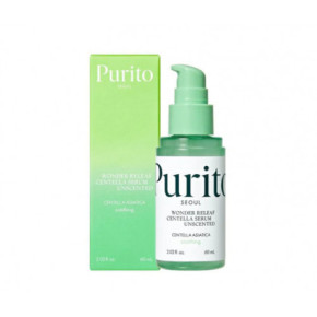 Purito Centella Unscented Serum Atjaunojošs sejas serums bez smaržas 60ml