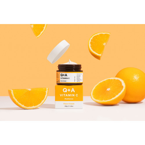 Q+A Vitamin C Radiance Face Cream Izgaismojošais sejas krēms 50ml