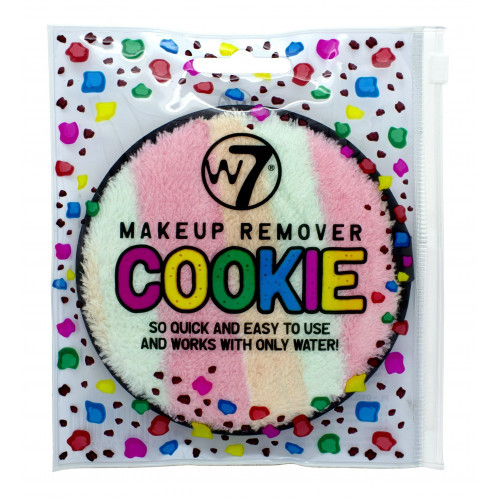 W7 cosmetics Makeup Remover Cookie Grima tīrīšanas sūklis 1gab.